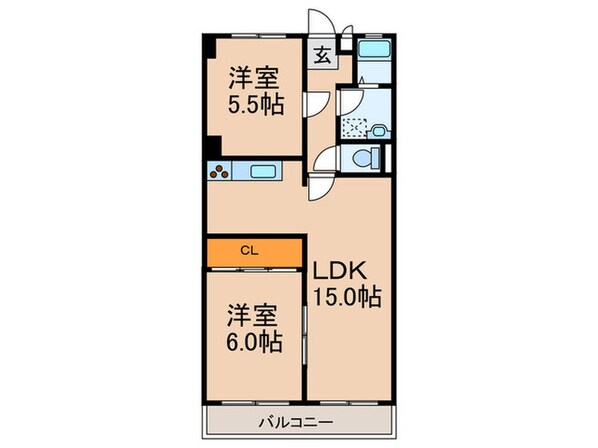 組坂第７ビルの物件間取画像